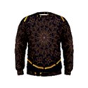 Luxury Mandala Background Kids  Sweatshirt View1