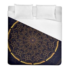 Luxury Mandala Background Duvet Cover (full/ Double Size)