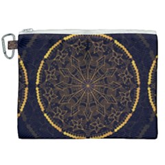 Luxury Mandala Background Canvas Cosmetic Bag (xxl)