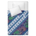 Indonesian Combination Batik With Dominant Blue Color Duvet Cover Double Side (Single Size) View1