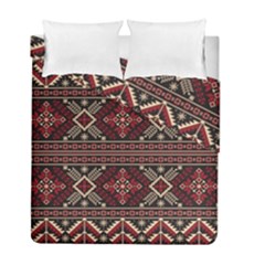 Ukrainian Folk Seamless Pattern Ornament Duvet Cover Double Side (full/ Double Size)