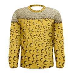 Beer Bubbles Men s Long Sleeve Tee