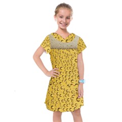 Beer Bubbles Kids  Drop Waist Dress