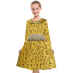 Beer Bubbles Kids  Midi Sailor Dress