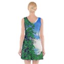 The Deep Blue Sky V-Neck Sleeveless Dress View2