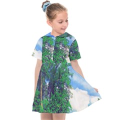 The Deep Blue Sky Kids  Sailor Dress by Fractalsandkaleidoscopes