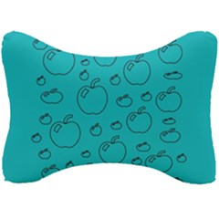 Small Apples And Big Apples Seat Head Rest Cushion by pepitasart