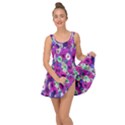 Fantasy Garden Purple Inside Out Casual Dress View3