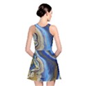 Peinture Acrylique Bleu Reversible Skater Dress View2