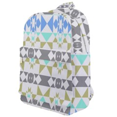 Multicolored Geometric Pattern Classic Backpack