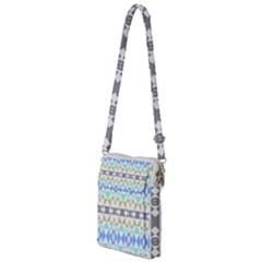 Multicolored Geometric Pattern Multi Function Travel Bag by dflcprintsclothing