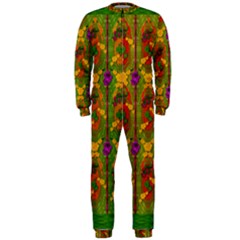 Sakura Blossoms Popart Onepiece Jumpsuit (men)  by pepitasart