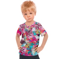 Color Pieces Kids  Sports Tee