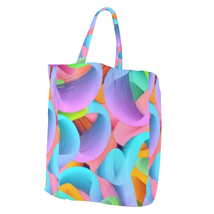 3d Color Swings Giant Grocery Tote