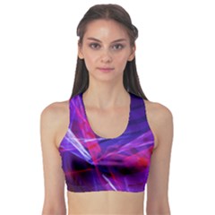 Fractal Flash Sports Bra by Sparkle