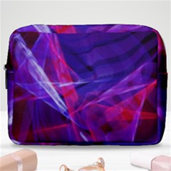 Fractal Flash Make Up Pouch (large) by Sparkle