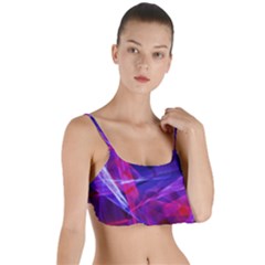 Fractal Flash Layered Top Bikini Top 