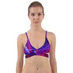 Fractal Flash Wrap Around Bikini Top