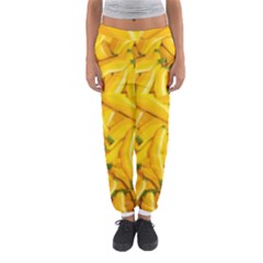 Geometric Bananas Women s Jogger Sweatpants by Sparkle