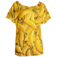 Geometric Bananas Women s Oversized Tee by Sparkle