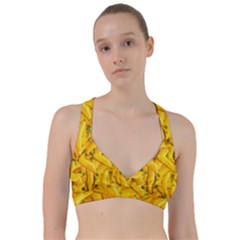 Geometric Bananas Sweetheart Sports Bra by Sparkle