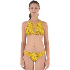 Geometric Bananas Perfectly Cut Out Bikini Set by Sparkle