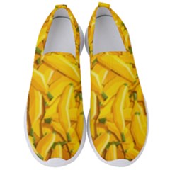 Geometric Bananas Men s Slip On Sneakers by Sparkle