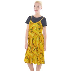 Geometric Bananas Camis Fishtail Dress by Sparkle