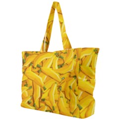 Geometric Bananas Simple Shoulder Bag by Sparkle