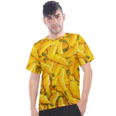 Geometric Bananas Men s Sport Top