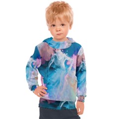 Colorful Beach Kids  Hooded Pullover