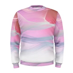 Pink Fractal Men s Sweatshirt by Sparkle