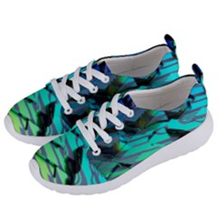 Digital Abstract Women s Lightweight Sports Shoes by Sparkle