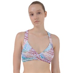 Spots Waves Sweetheart Sports Bra by Sparkle