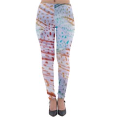 Spots Waves Lightweight Velour Leggings by Sparkle