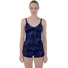 Fractal Sells Tie Front Two Piece Tankini by Sparkle