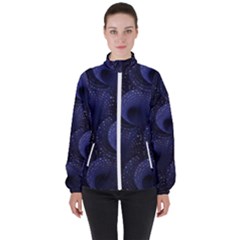 Fractal Sells Women s High Neck Windbreaker by Sparkle