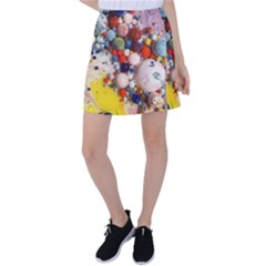 Colorful Choas Tennis Skirt