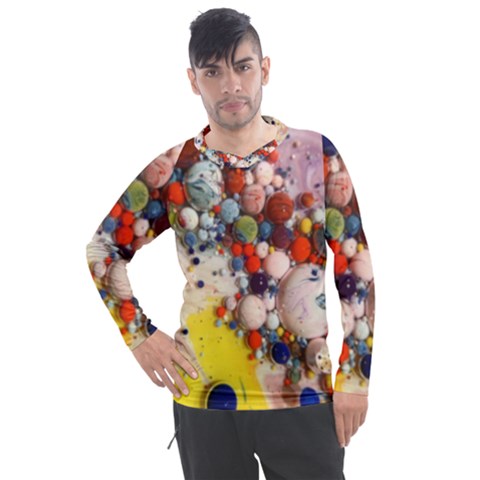 Colorful Choas Men s Pique Long Sleeve Tee by Sparkle