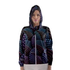 Fractal Sells Women s Hooded Windbreaker by Sparkle