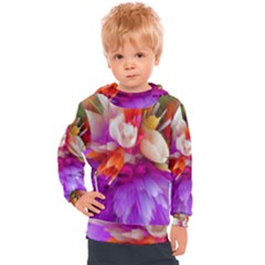 Poppy Flower Kids  Hooded Pullover