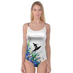 Nature Surfing Camisole Leotard  by Sparkle