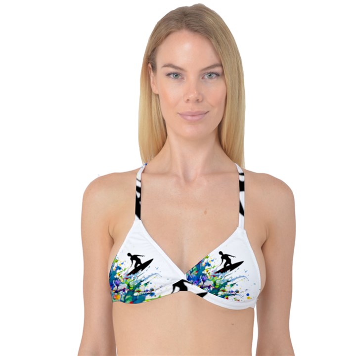 Nature Surfing Reversible Tri Bikini Top