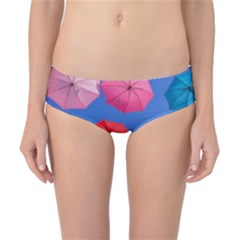 Rainbow Umbrella Classic Bikini Bottoms by Sparkle