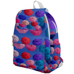 Rainbow Umbrella Top Flap Backpack by Sparkle