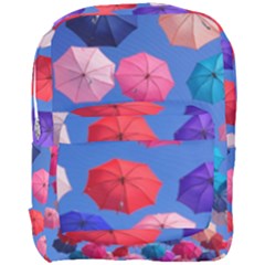 Rainbow Umbrella Full Print Backpack by Sparkle