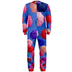 Rainbow Umbrella Onepiece Jumpsuit (men)  by Sparkle