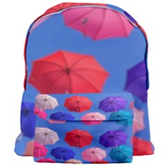 Rainbow Umbrella Giant Full Print Backpack by Sparkle