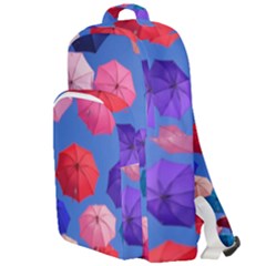 Rainbow Umbrella Double Compartment Backpack by Sparkle