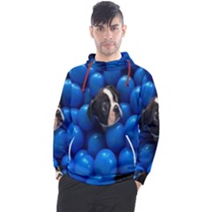 Cute Balls Puppy Men s Pullover Hoodie